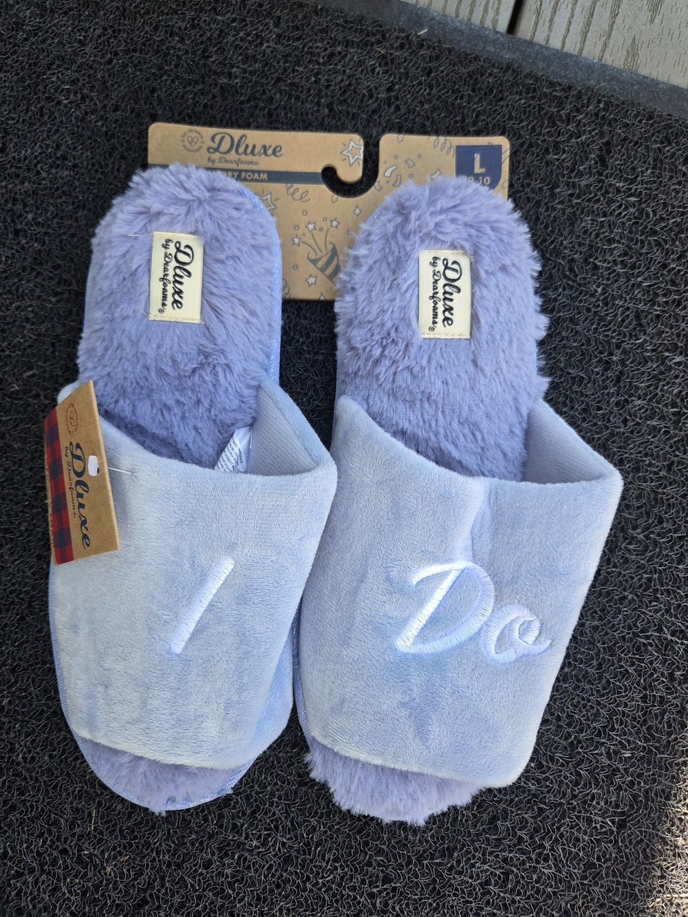 Bridal I Do - Morning of Wedding Slippers - NWT - Size L (US 9-10)